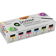 KREUL Set of colours for light textiles 6 x 20 ml - Trendy, JAVANA - Fabric Dye