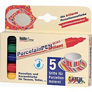 BALL for porcelain, set BRILLANT, 5 colours - Markers