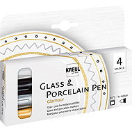 CREEL for porcelain and glass, set GLAMOUR, 5 colours - Markers