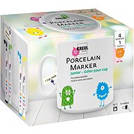 KREUL Porcelain Marker medium Junior Set Colour your cup - Mug Painting