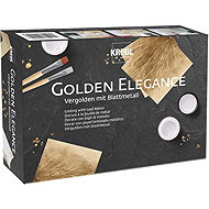 KREUL Gold plating with leaf metal, set Golden elegance - Creative Kit