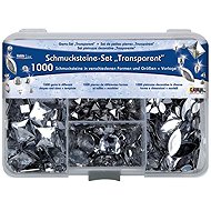 KREUL rhinestones transparent - set of 1000 pcs - Craft for Kids