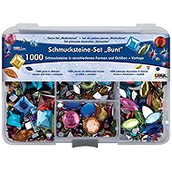 KREUL rhinestones coloured - set of 1000 pcs - Craft for Kids