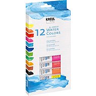 KREUL EL GRECO Water colours in tubes, 12 colours x 12 ml - Watercolour Paints