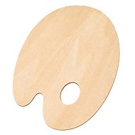 KREUL wooden lacquered 20 × 30 cm - Painter’s Palette
