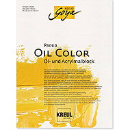 KREUL for acrylic, oil painting, 24 x 32 cm, 300 g, 10 sheets - Sketchbook