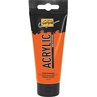 KREUL TRITON SOLO GOYA Genuine Orange, 100 ml - Acrylic Paints for Canvas