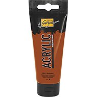 KREUL TRITON SOLO GOYA Burnt Sienna reddish, 100 ml - Acrylic Paints for Canvas