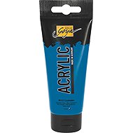 KREUL TRITON SOLO GOYA Cerulean Blue, 100 ml - Acrylic Paints for Canvas