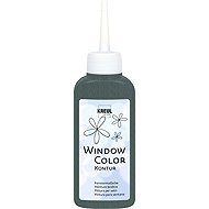 KREUL Window colour, contour paint, Grey, 80ml - Glass Paints