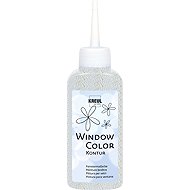 KREUL Window colour, contour paint, Transparent, 80ml - Glass Paints