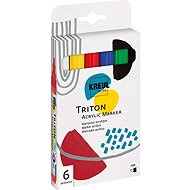 KREUL TRITON edge, 1 - 4 mm, 6 barev - Markers