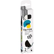 KREUL TRITON edge, 1 - 4 mm, bílý a černý - Markers