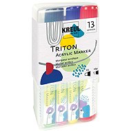 KREUL TRITON edge, 1 - 4 mm a 15 mm, 13 barev - Markers