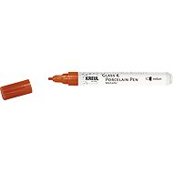 KREUL na sklo a porcelán METALLIC, 1 - 2 mm, měděný - Marker