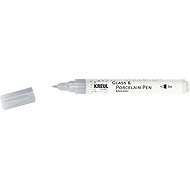 KREUL na sklo a porcelán METALLIC, 1 - 2 mm, stříbrný - Marker