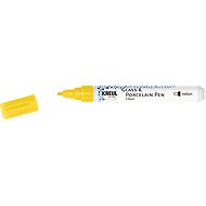 KREUL na sklo a porcelán CLEAR, 2 - 4 mm, transparentní žlutý - Marker