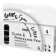 KREUL HANDLETTERING für Porzellan und Glas, schwarz, 4 Stk. - Marker