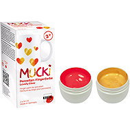KREUL MUCKI Lovely Glow, 2 barvy, 2 × 50 ml - Fingerpaints