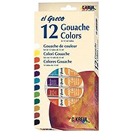 KREUL EL GRECO in tubes, 10ml × 12 colours - Gouache Paints