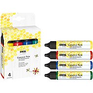 KREUL CANDLE PEN wax pens for candle painting, 4 pcs - Creative Kit