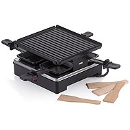KELA Raclette/Grill Geneva cast aluminium black 4 persons 21,5 × 21,5 × 12 cm - Electric Grill
