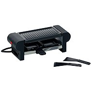KELA Grill BERNINA black, 29,5 × 10,5 × 10 cm, 2 pans and spatula - Electric Grill