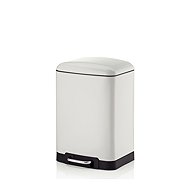 Kela Davino Waste Bin 12L White - Rubbish Bin