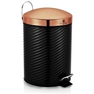 Berlingerhaus BH-1730 5 L Black Rose Collection - Rubbish Bin