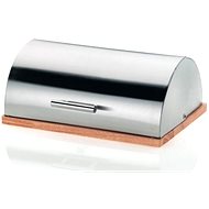 Kela DE LUXE stainless steel / wood - Breadbox