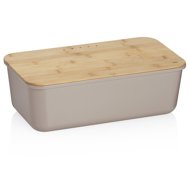 Kela Breadbox Apart plastic / wood light grey - Breadbox