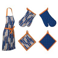 Kela Kitchen Set ETHNO Blue 3pcs - Apron