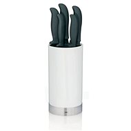 Kela set of knives in ACIDA stand 5pcs white - Knife Set