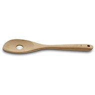 KELA Perforated cooking spoon Calla beech wood light brown - Tablespoon