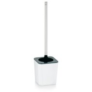 KELA toilet brush NURIA plastic / stainless steel white - Toilet Brush