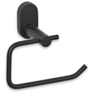 KELA Toilet paper holder Alessio stainless steel 18/10 black 14,5 × 7,5 × 12,5 cm - Toilet Paper Holder