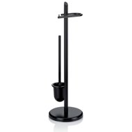 KELA Toiletry set KEN metal black - Toilet Brush