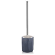KELA Toilet set Ava ceramic smoky blue 45 cm × 10 cm - Toilet Brush