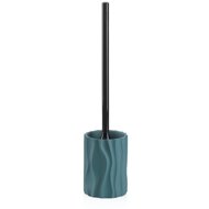 KELA Toiletry set Merida polyresin petrol 43 cm × 10 cm - Toilet Brush