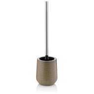 KELA WC set Dots ceramics mocha - Toilet Brush