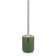 KELA toilet set Isabella ceramic leaf green 46 cm × 10,5 cm - Toilet Brush