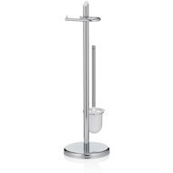KELA toilet set Ken metal silver - Toilet Brush