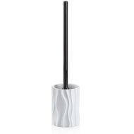KELA toilet set Merida polyresin white 43 cm, 10 cm - Toilet Brush