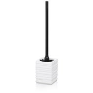 KELA toilet set Posidon polyresin white - Toilet Brush