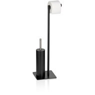 KELA toilet set STYLE metal black matt - Toilet Brush