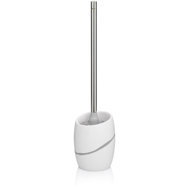 KELA toilet set Talus polyresin white - Toilet Brush