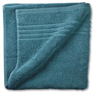 KELA Leonora Premium 100% pamut, petróleumkék, 70 × 140 cm - Fürdőlepedő