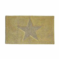 KELA Lindano 60 × 100 cm, cotton, yellow - Bath Mat
