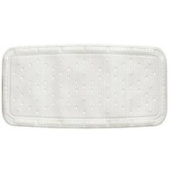 Kela Kreta PVC 92 × 36 cm, white - Bath Mat