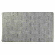 KELA Leana 100 × 60 cm, cotton, grey - Bath Mat